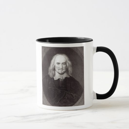 Thomas Hobbes uit 'Gallery of portretts' Mok (Rechts)
