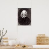 Thomas Hobbes van 'Gallery of Portreits' Poster (Keuken)