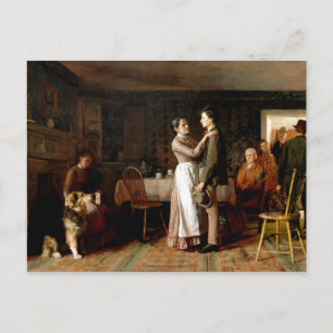 Thomas Hovenden Breaking Home Stropdassen Briefkaart