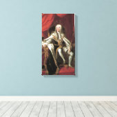 Thomas Hudson King George II Canvas Afdruk (Insitu (Houten vloer))