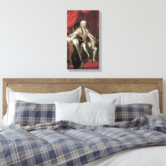 Thomas Hudson King George II Canvas Afdruk (Insitu (Slaapkamer))