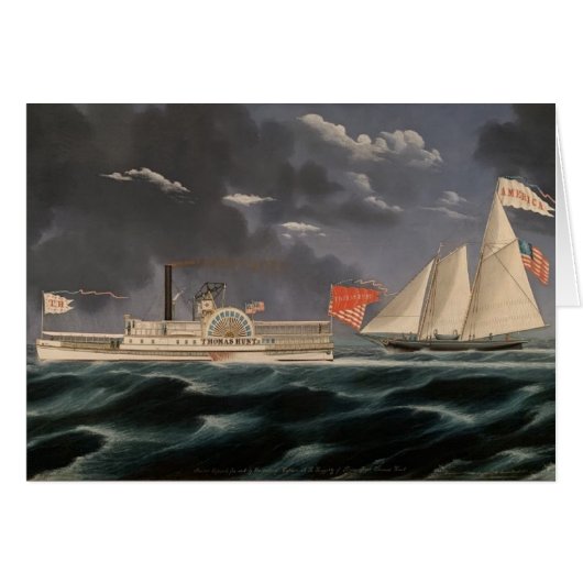 Thomas Hunt en het Amerika 1852 (Voorkant Horizontaal)