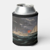 Thomas Hunt en het Amerika 1852 Blikjeskoeler (Blikje Voorkant)