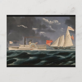 Thomas Hunt en het Amerika 1852 Briefkaart