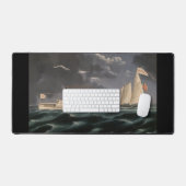 Thomas Hunt en het Amerika 1852 Bureaumat (Keyboard & Muis)