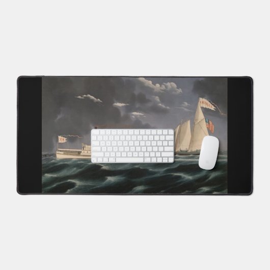 Thomas Hunt en het Amerika 1852 Bureaumat (Keyboard & Muis)