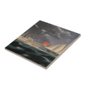 Thomas Hunt en het Amerika 1852 Tegeltje (Zijkant)