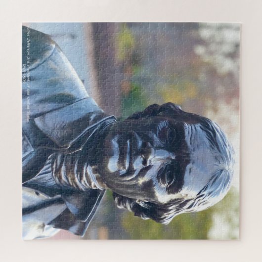 Thomas Jefferson 3de President van Amerika. Legpuzzel (Horizontaal)