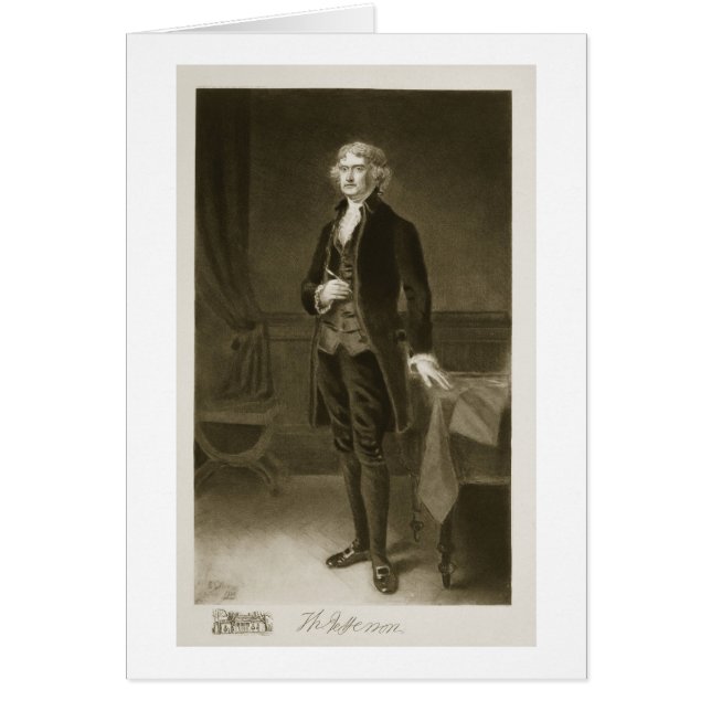 Thomas Jefferson, 3de President van de Verenigde S (Voorkant)