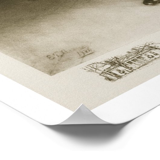 Thomas Jefferson, 3de President van de Verenigde S Poster (Hoek)