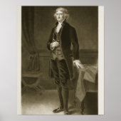 Thomas Jefferson, 3de President van de Verenigde S Poster (Voorkant)