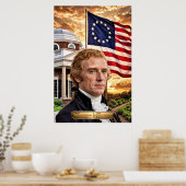 Thomas Jefferson: 3e president van de VS Poster (Keuken)