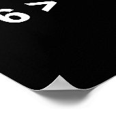 Thomas Jefferson 76 67 Self-evident Minimal Math H Poster (Hoek)