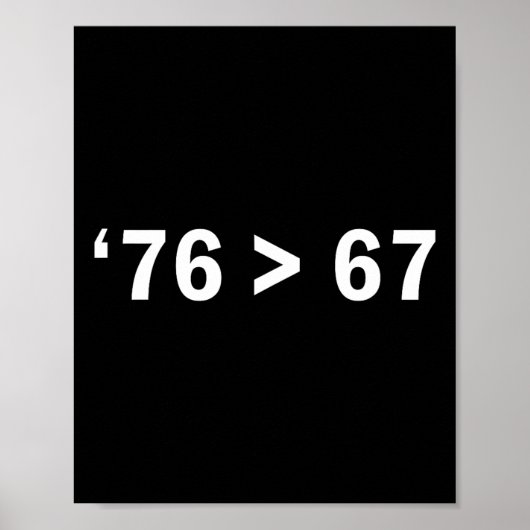 Thomas Jefferson 76 67 Self-evident Minimal Math H Poster (Voorkant)