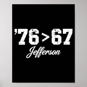 Thomas Jefferson 76 67 Vanzelfsprekend Geschiedeni Poster
