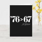 Thomas Jefferson 76 > 67 Vanzelfsprekend Minimaal Kaart (Gele Bloem)