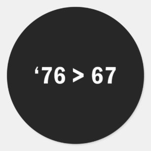 Thomas Jefferson 76 67 Zelf-evident Minimaal Wisku Ronde Sticker