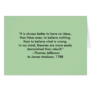 Thomas Jefferson - altijd beter Gibney Museum