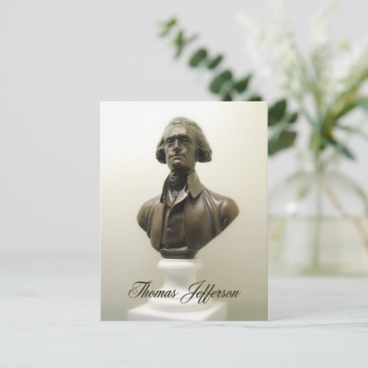 Thomas Jefferson Briefkaart (Staand voorkant)
