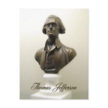 Thomas Jefferson Briefkaart