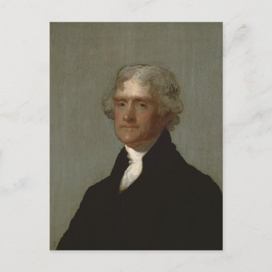 Thomas Jefferson Briefkaart (Voorkant)