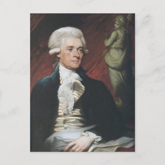 Thomas Jefferson Briefkaart (Voorkant)