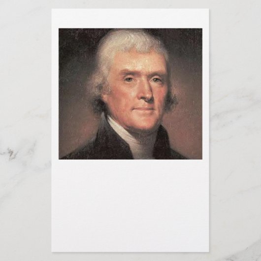 Thomas Jefferson Briefpapier (Voorkant)