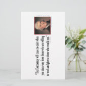 Thomas Jefferson Briefpapier (Staand voorkant)