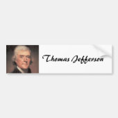 Thomas Jefferson Bumpersticker (Voorkant)