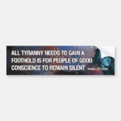 Thomas Jefferson Bumpersticker (Voorkant)