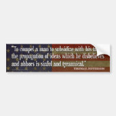 Thomas Jefferson Bumperstickers (Voorkant)