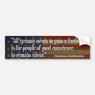 Thomas Jefferson Bumperstickers