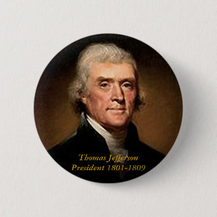 Thomas Jefferson - Button