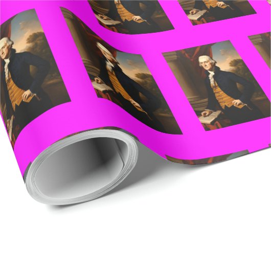 Thomas Jefferson Cadeaupapier (Rol Hoek)