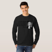 Thomas Jefferson Citaat 1b T-shirt (Voorkant volledig)