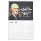Thomas Jefferson Citaten Kalender (Jan 2027)