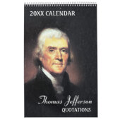 Thomas Jefferson Citaten Kalender (Hoes)