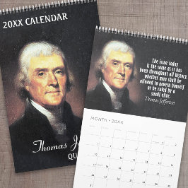Thomas Jefferson Citaten Kalender