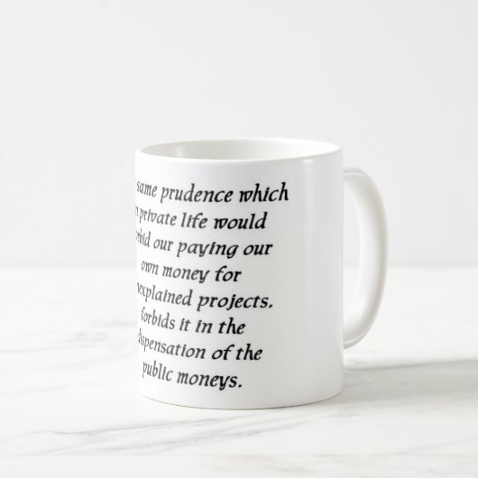 Thomas Jefferson citeert 23 mok (Voorkant rechts)