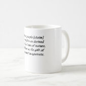 Thomas jefferson citeert 5 mok (Voorkant rechts)