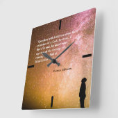 Thomas Jefferson citeert over de vraag of het niet Vierkante Klok (Hoek)