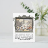 Thomas Jefferson citeert: Tyranny in de regering Briefkaart (Staand voorkant)