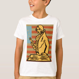 Thomas Jefferson Colonial Flag T-shirt