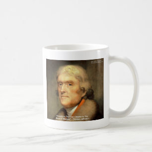Thomas Jefferson "Eerlijkheid" Wijsheid Citaat Cad Koffiemok