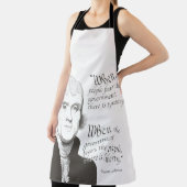 Thomas Jefferson en Quote Schort (Insitu)