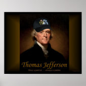 Thomas Jefferson FED UP Poster (Voorkant)
