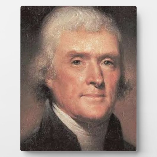 Thomas Jefferson Fotoplaat (Voorkant)