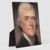 Thomas Jefferson Fotoplaat (Zijkant)