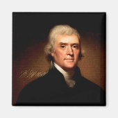 Thomas Jefferson, grondlegger Magneet (Voorkant)
