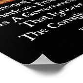 Thomas Jefferson het grootste gevaar voor de vrijh Poster (Hoek)